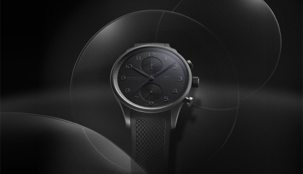 深邃本色  IWC万国表葡萄牙系列计时腕表  CERATANIUM®瓷化钛金属特别版全黑亮相