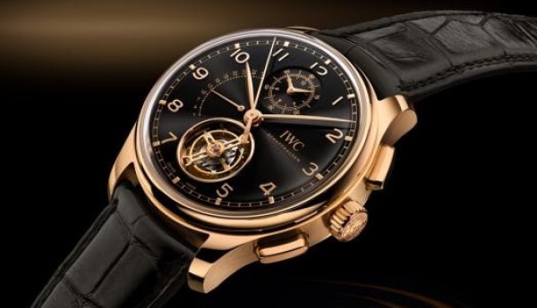 IWC万国表发布葡萄牙系列陀飞轮逆跳计时腕表 搭配18K ARMOR GOLD